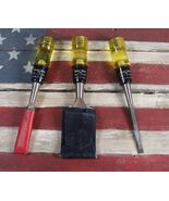 Vintage BUCK BROS. 5/8&quot;, 2&quot; Wide Cut No. 100 Woodworking Chisel Set Made... - €22,64 EUR