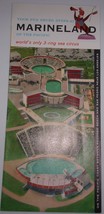 1959 Marineland Pacific California CA Vintage Travel Brochure 3 Ring Sea... - $75.95 MXN