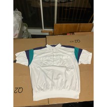 Classics White Polo, Men&#39;s XL Size Shirt, Casual Comfortable Cotton Polo... - $14.85