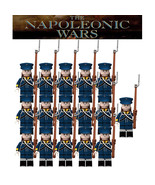 The Napoleonic Wars Prussian Landwehr Infantry Custom 16 Minifigure Set - $25.89