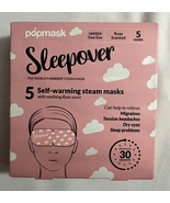 Popmask Sleepover Self Heated Eye Mask Rose Scent - £11.78 GBP