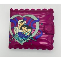 Disney Aladdin Princess Jasmine Plastic Wallet Retro Vintage 1990s Money... - $24.49