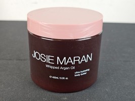 JOSIE MARAN Whipped Argon Oil Body Butter 13.5 Fl. Oz. Vanilla Pear New - £30.54 GBP