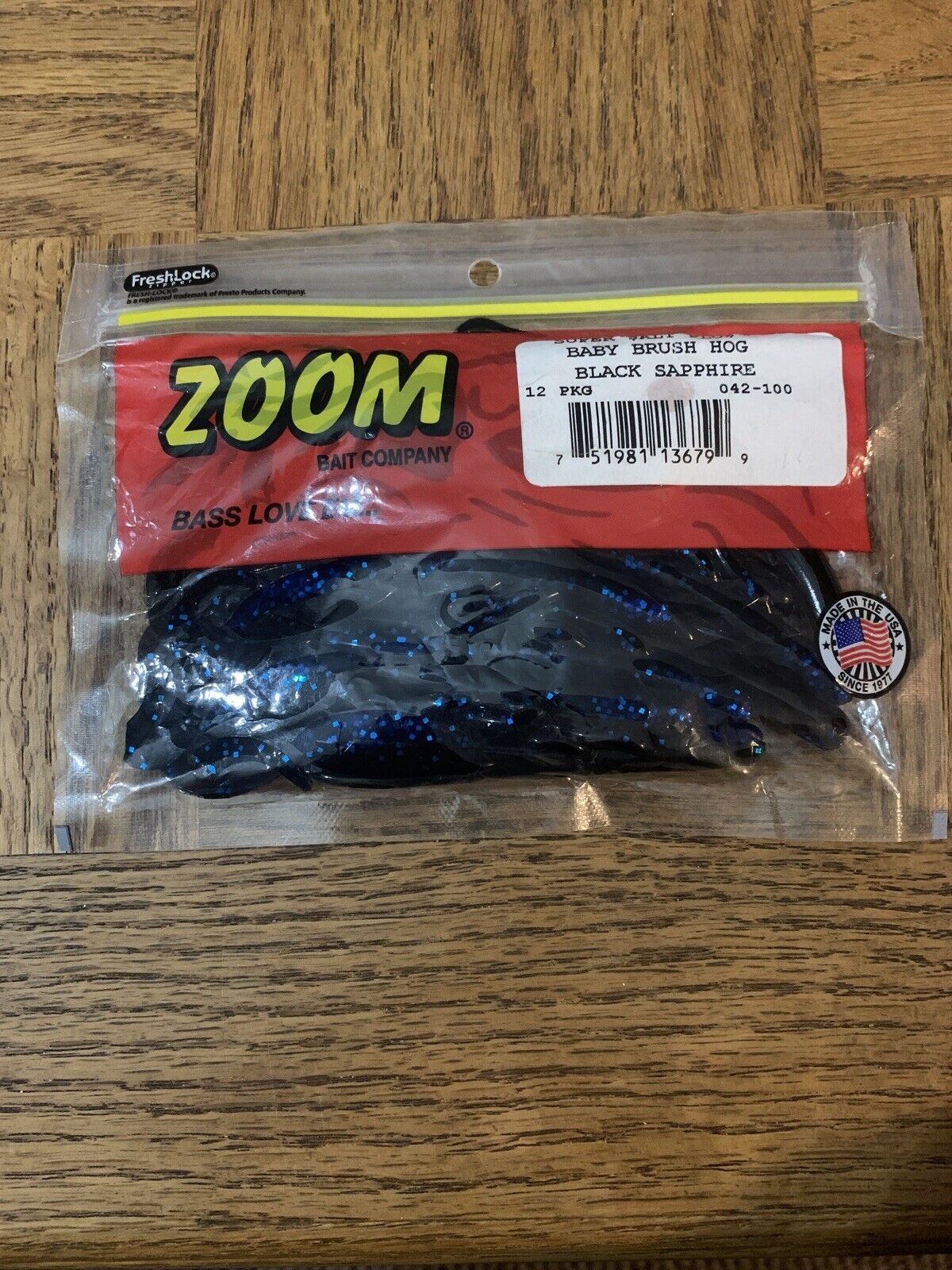 ZOOM Baby Brush Hog Black Sapphire 12 Pack - $6.81