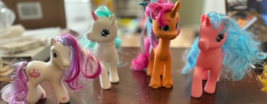 MLP Lot of Ponies 2 Real Ponies 3 Fakie or Bait Ponies-Cute and Colorful - £11.09 GBP