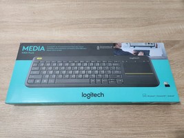 Logitech K400 Plus Wireless Touch Keyboard Media Controls, Built-In Touchpad Blk - £22.18 GBP