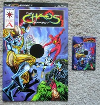 THE CHAOS EFFECT ALPHA (Valiant 1994) With Trading Card Checklist VF-NM - £7.16 GBP
