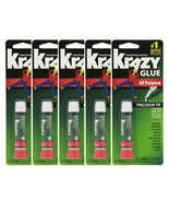 Lot Of 5 Elmers Krazy Glue Original Crazy Super Glue All Purpose Instant... - £22.02 GBP