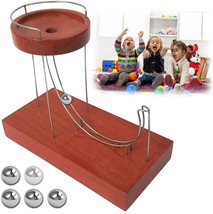 Perpetual Marble Machine Kinetic Art Ornament Motion Machine Creative Miniature - £36.24 GBP+