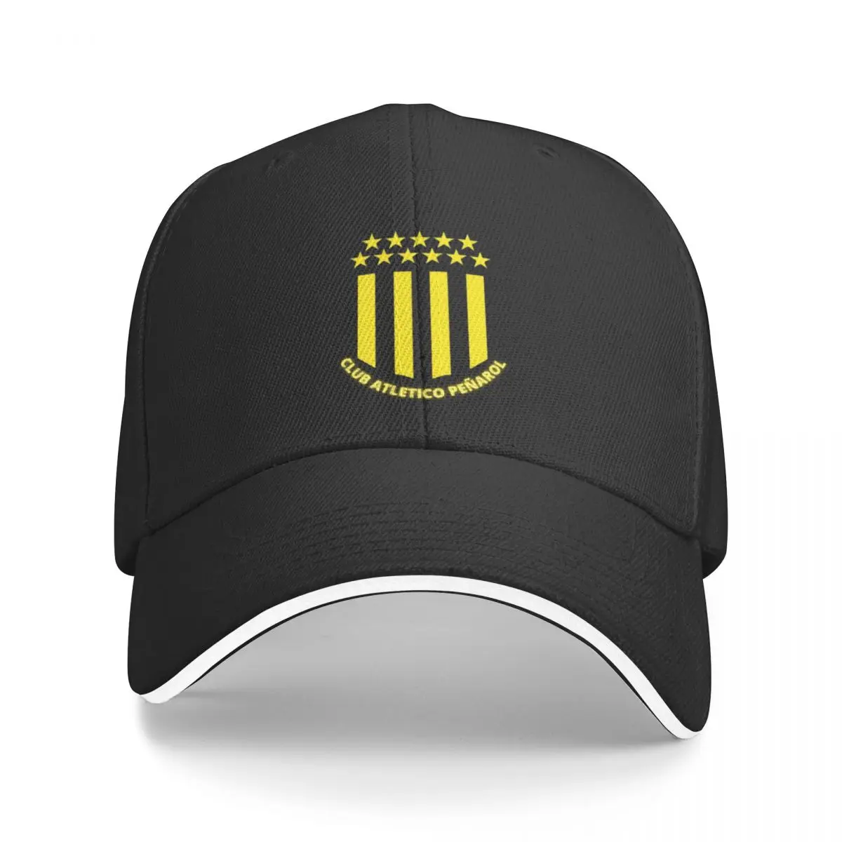New Pe?arol CAP Uruguay football manya Baseball Cap Anime Hat Uv Protection - £14.31 GBP