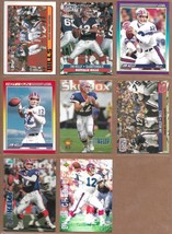 Buffalo Bills Jim Kelly 1989-1993 NFL Football Card lot of 8 different cards - £5.15 GBP