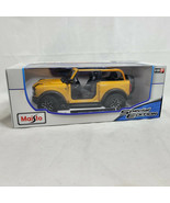 Maisto 1:18 Special Edition Cyber Orange 2021 Ford Bronco Badlands Diecast - $55.84 CAD