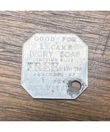 Good for 1 Cake Ivory Soap flakes Aluminum Token octagon Coupon 31 - $280.99 MXN