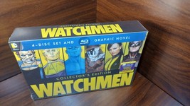 Watchmen: The Ultimate Cut (Blu-ray Disc, 2012, 4-Disc Set, Graphic Novel) NEW - £46.01 GBP