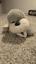 1980&#39;S Ganz Bros Heritage Collection WALRUS GREY 10&quot; WITH CIRCLE TAG AND... - $21.31