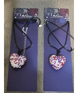Patriotic Heart Pendents.C.2024 - $14.00