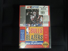 Bulls vs. Blazers and the NBA Playoffs (Sega Genesis, 1993) - £1.47 GBP