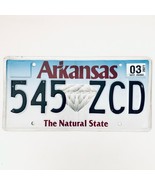 2021 United States Arkansas Natural State Passenger License Plate 545 ZCD - $16.82