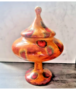 MID-CENTURY MODERN ART GLASS APOTHECARY JAR SHAPE CIRCUS TENT LID - €75,73 EUR