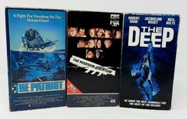 Ocean &amp; Underwater Thriller VHS Lot - The Patriot, Poseidon Adventure, The Deep - £5.17 GBP