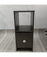 Samurbex Bedside tables Simple and generous compact nightstand, dark grey - $666.19 MXN
