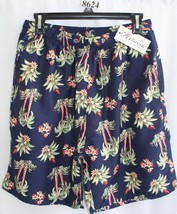 Classic Multi Colored Tropical Print Swim Shorts Sz Xl #8624 - £13.30 GBP
