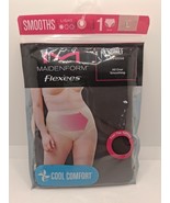 Maidenform Flexees Smooths Brief Size L ~ Brown ~ FP0058 ~ Light Cool Co... - $12.80