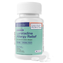WELMATE| Allergy Relief | Loratadine 10mg | 24 Hour Relief Antihistamine| 365 Co - £24.81 GBP