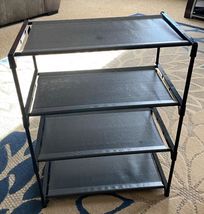 Autonomier 4 Tier Small Shoe Rack, Narrow Stackable 10.2&quot;D x 16.3&quot;W x 21... - $17.82