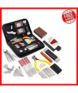 Guitar Repairing Toolkit: 45-Piece Set for Effortless Instrument Mainten... - $78.86 CAD