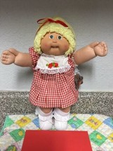 Vintage Cabbage Patch Kid Girl Harder To Find Single Pony Head Mold #5 1986 - £139.88 GBP