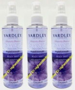 ( Lot 3 ) Yardley ENGLISH LAVENDER Fine Fragrance Body Mist 8 oz Ea NEW - $36.62 CAD