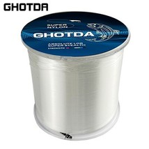 GHOTDA 500m 3.4~28.6lb Invisible Fishing Line Monofilament Black Line Fly Line I - £35.05 GBP