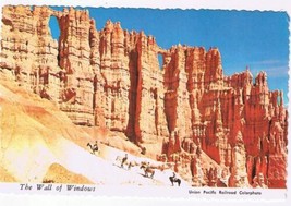 Utah Postcard Bryce Canyon National Park Natural Wall Of Windows - £2.29 GBP