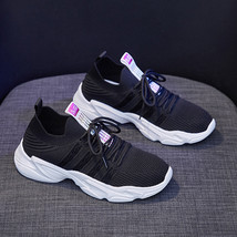 Brand New Women  Sneakers Spring Summer New Designer Breathable Knit Casual Spor - £26.55 GBP