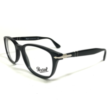 Persol Brille Rahmen 3163-V 95 Schwarz Quadratisch Voll Felge 54-19-145 - £109.10 GBP