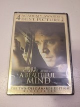 A Beautiful Mind DVD Russell Crowe Brand New Factory Sealed - £3.16 GBP