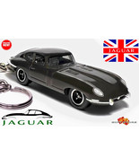   RARE KEYCHAIN GUNMETAL GREY JAGUAR E-TYPE/XK-E CUSTOM Ltd GREAT GIFT - $38.98