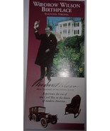 Vintage Woodrow Wilson Birthplace Virginia Brochure - $4.10 CAD
