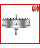 Heavy-Duty 6 Inch Tungsten Carbide Hole Saw for Metal with Titanium Bits - $1,201.13 MXN