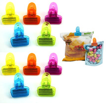 10 Pc Magnetic Clips Chip Seal Snack Food Storage Bag Clamps Multi Purpo... - £19.69 GBP