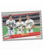 Jose Canseco 1989 Fleer #634 Signature Autograph Card - $20.51 CAD