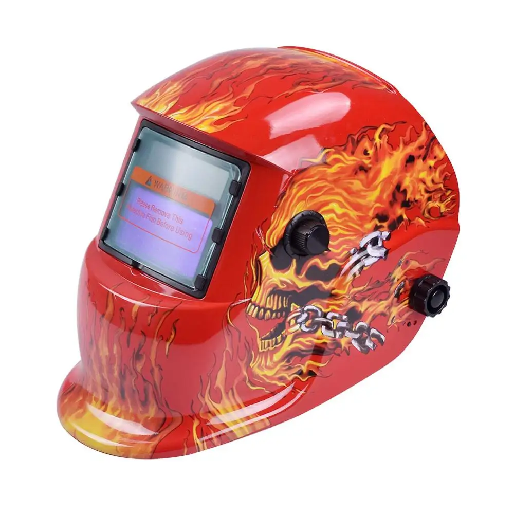 Solar Safety Anti-UV Auto Darkening Adjustable Range Electric Welding Mask Helme - £287.45 GBP