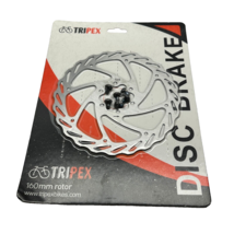 Tripex Bicycle Bike Disc Brake Rotor 160mm Center Lock Silver - $20.52