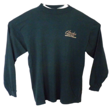 Vintage Claridge Casino Atlantic City Adult Unisex Green L/S Mock Turtle... - $14.80