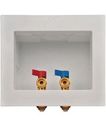 SharkBite 1/2 Inch x 3/4 Inch MHT Washing Machine Outlet Box, Push to Co... - $58.75
