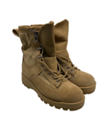 Bates Men&#39;s 10&quot; Vibram Gore-Tex Military Combat Boots Tan Size 5M - £89.66 GBP