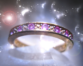 HAUNTED RING THE POWER OF ALL THE MYSTICS HIGHEST LIGHT COLLECTION OOAK MAGICK image 2