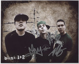 Blink 182 (Band) FULLY SIGNED 8&quot; x 10&quot; Photo + COA Lifetime Guarantee - $199.99