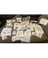 Hand Stitched with Embroidery - Mixed Lot Of 25 Floral Animal Print Hall... - $367.50 MXN